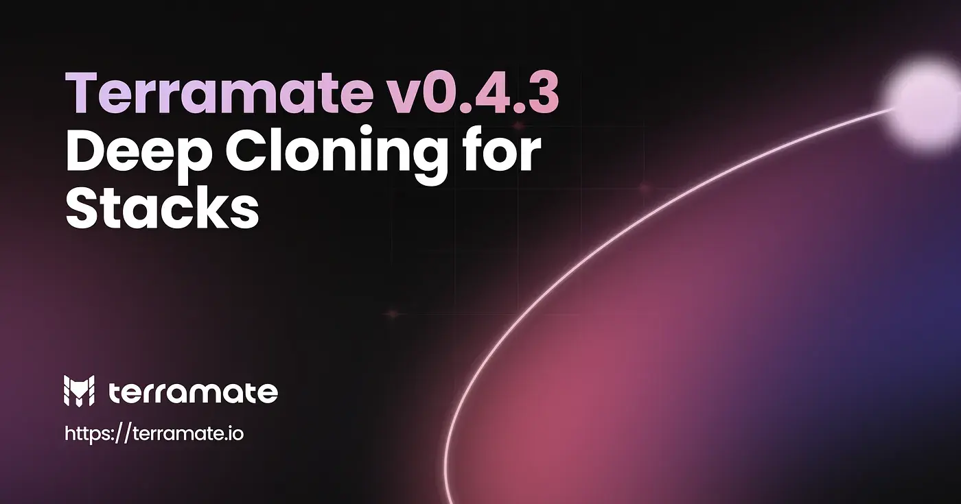 Terramate v0.4.3 — Deep Cloning for Stacks