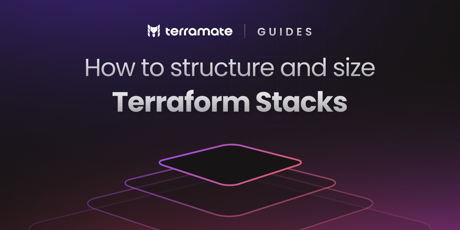 How to structure and size Terraform Stacks Cover