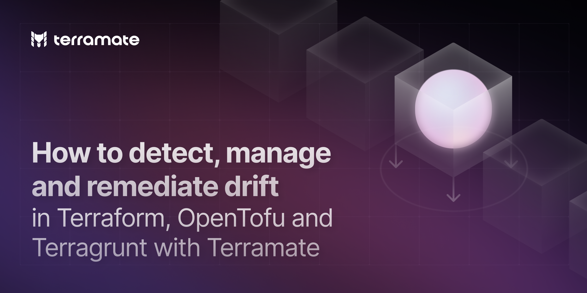 How to detect, manage and remediate drift in Terraform, OpenTofu and Terragrunt with Terramate