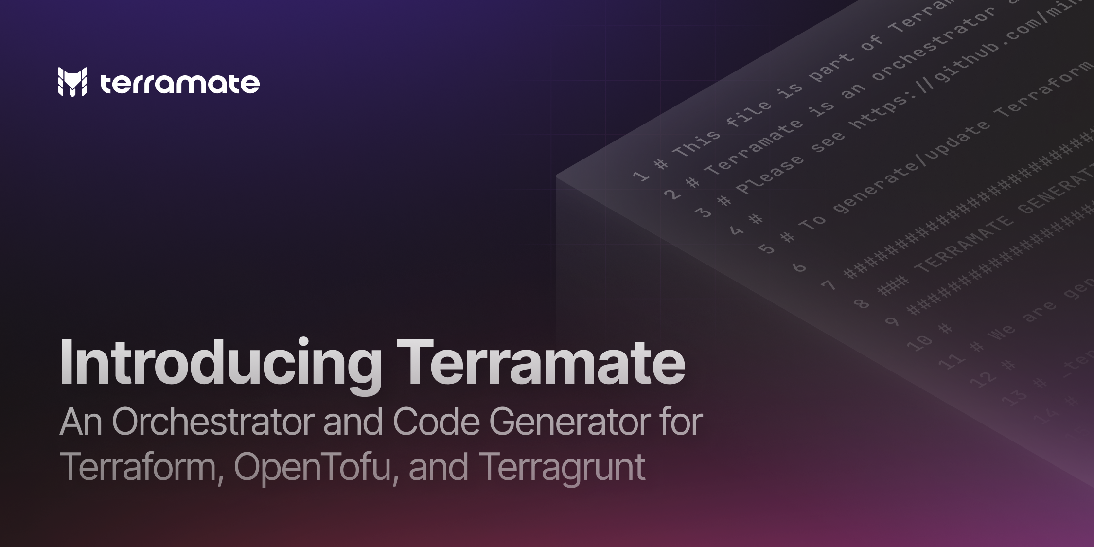 Introducing Terramate Cover